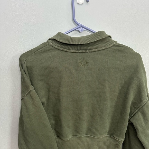 Aerie Quarter Zip Cropped - Picture 3 of 4